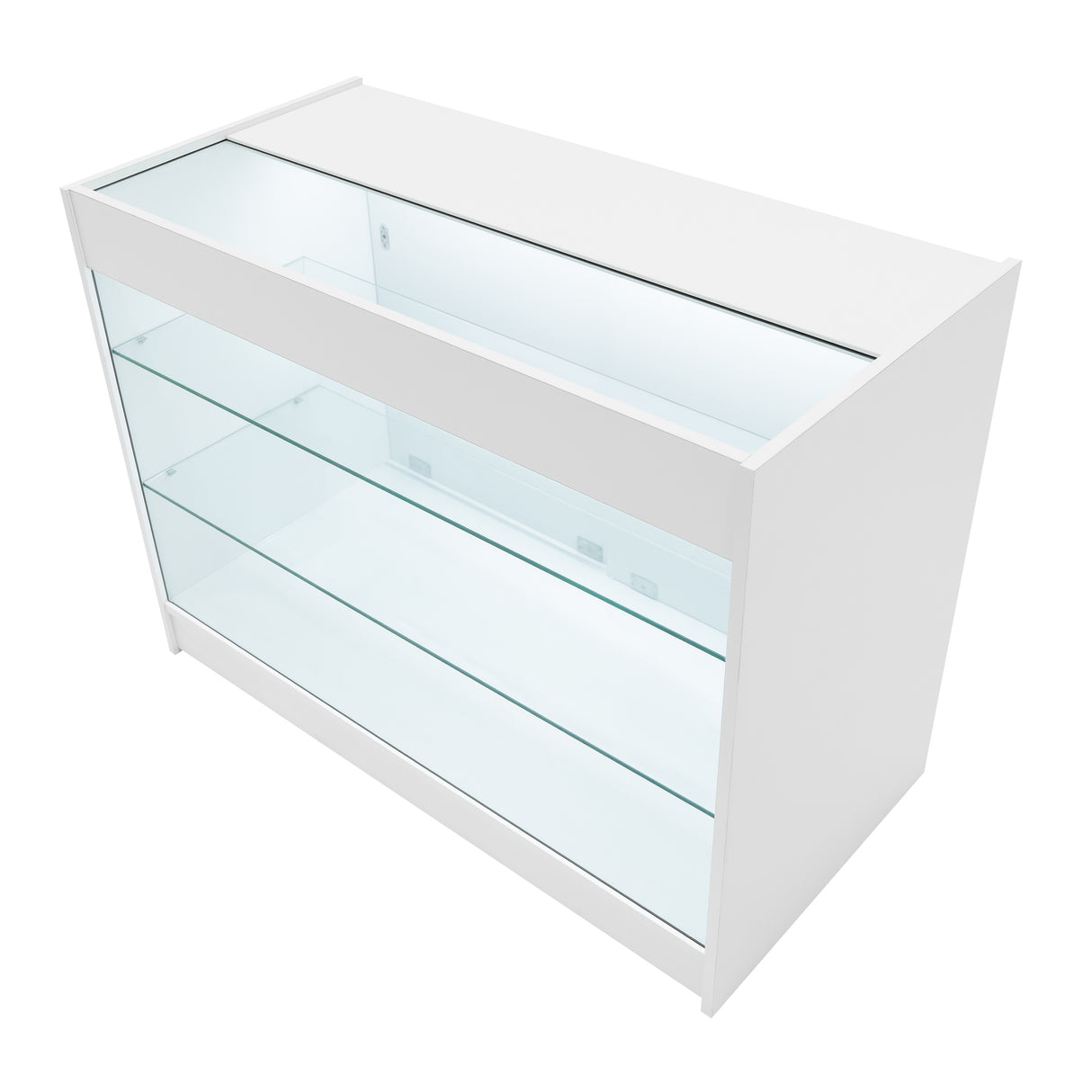 Balcão Comercial com Luz LED K1200 – Branco