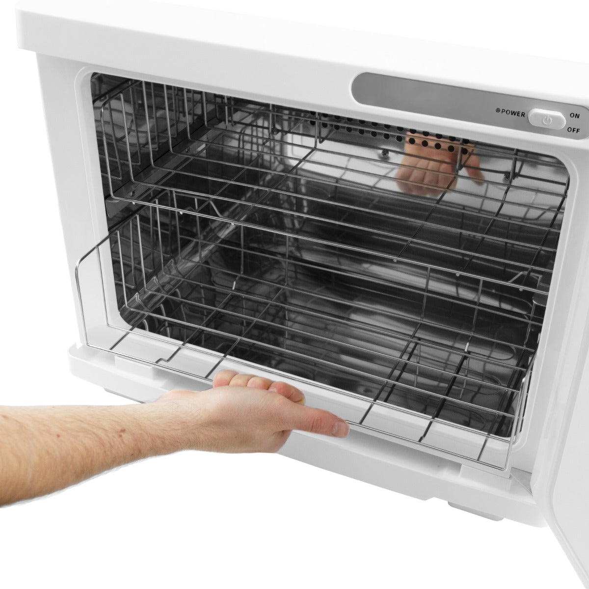 Secador de toalhas elétrico aquecedor de toalhas branco