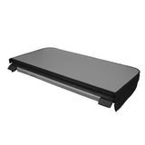 Cobertura preta para jacuzzi, 2,2m x 2,2m, com acabamento liso e resistente, ideal para proteção e isolamento térmico
