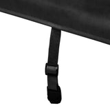 Fivela preta de ajuste em material sintético cinza, com textura suave e costura detalhada, ideal para acessórios de moda