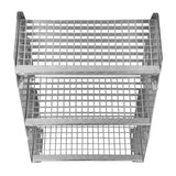 Escada Galvanizada Ajustá vel de 2 Degraus ? 600mm de Largura