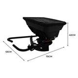 Espalhador para ATV/Todo-o-terreno – Tremonha 43,5L em polietileno