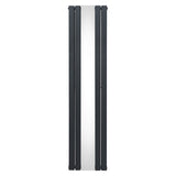 Radiador de espelho plano - 1800 mm x 425 mm - Cinza antracite