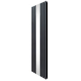 Radiador Plano com Espelho - 1800 mm x 565 mm - Cinza Antracite
