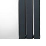 Radiador Plano com Espelho - 1800 mm x 565 mm - Cinza Antracite