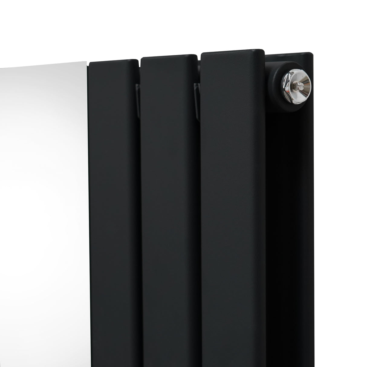 Radiador Plano com Espelho - 1800 mm x 565 mm - Preto