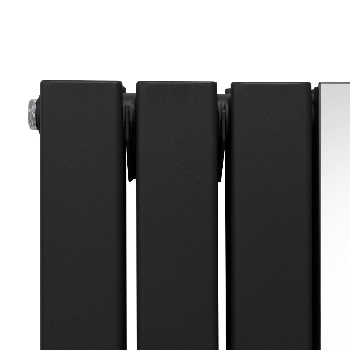 Radiador Plano com Espelho - 1800 mm x 565 mm - Preto