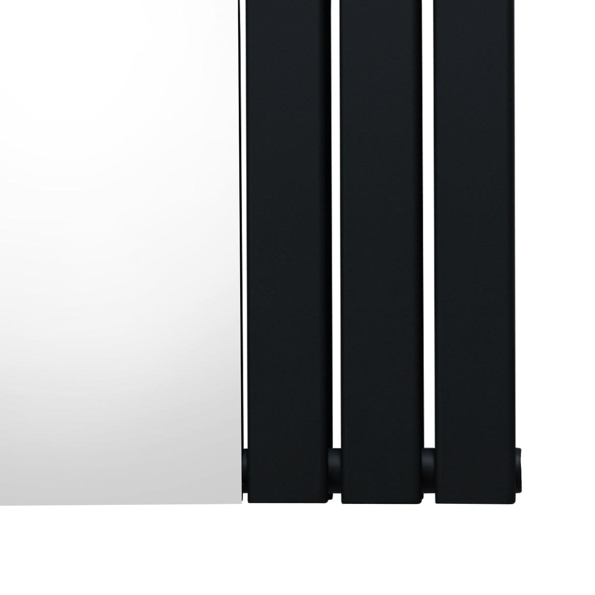 Radiador Plano com Espelho - 1800 mm x 565 mm - Preto