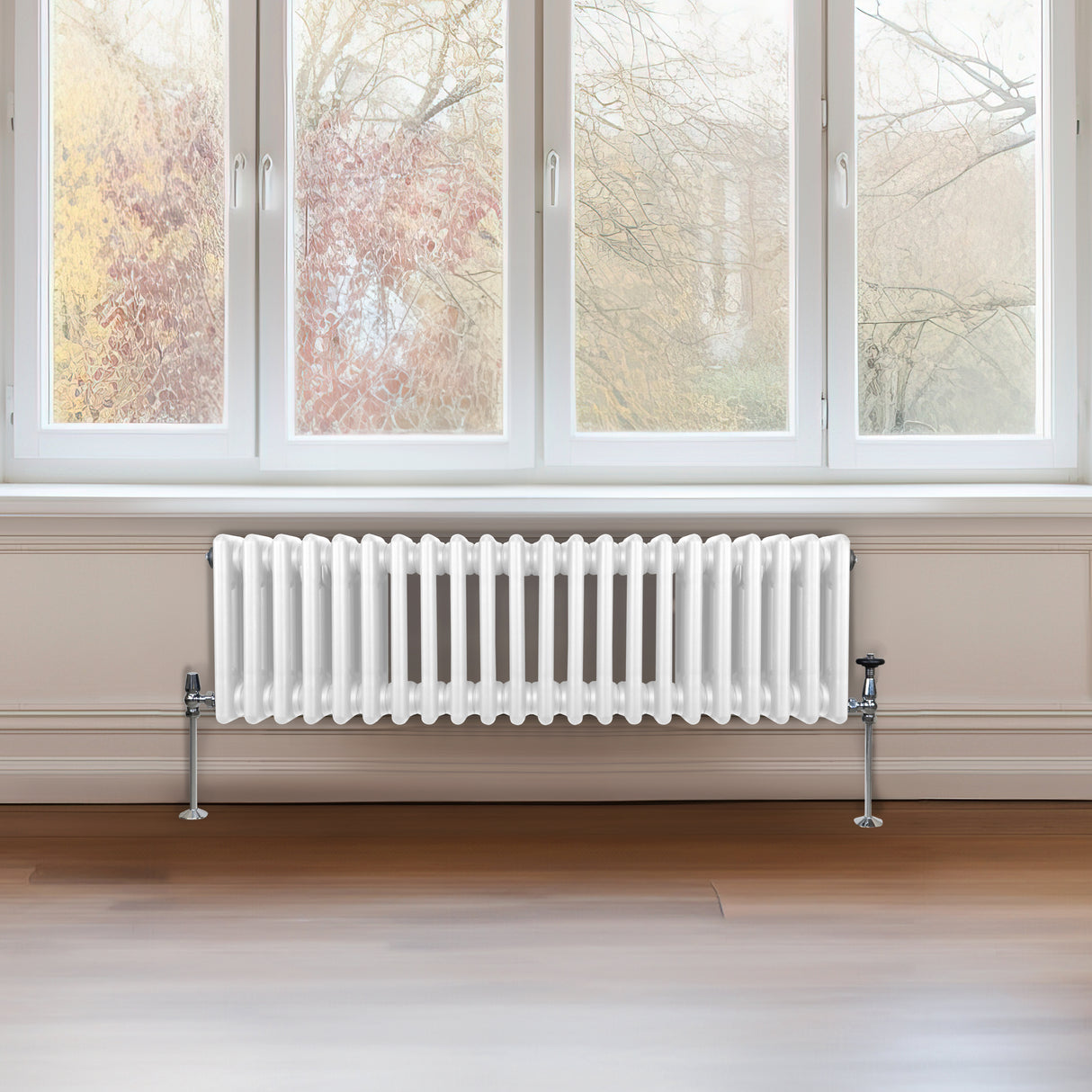 Radiador Tradicional de 3 Colunas - 300 x 1192mm - Branco