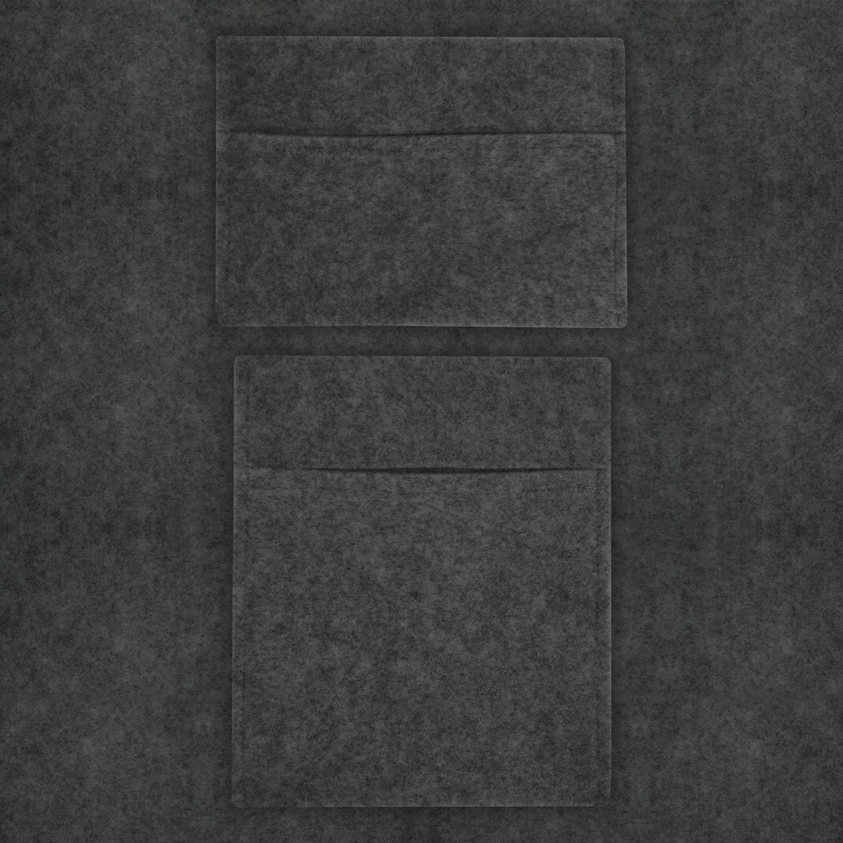 Forro de carpete e bolsas de armazenamento para van - Cinza antracite