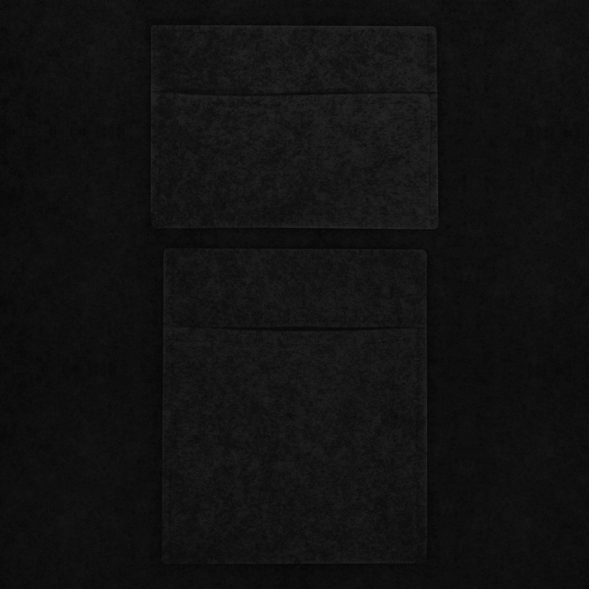 Forro de carpete para van e bolsas de armazenamento - Preto