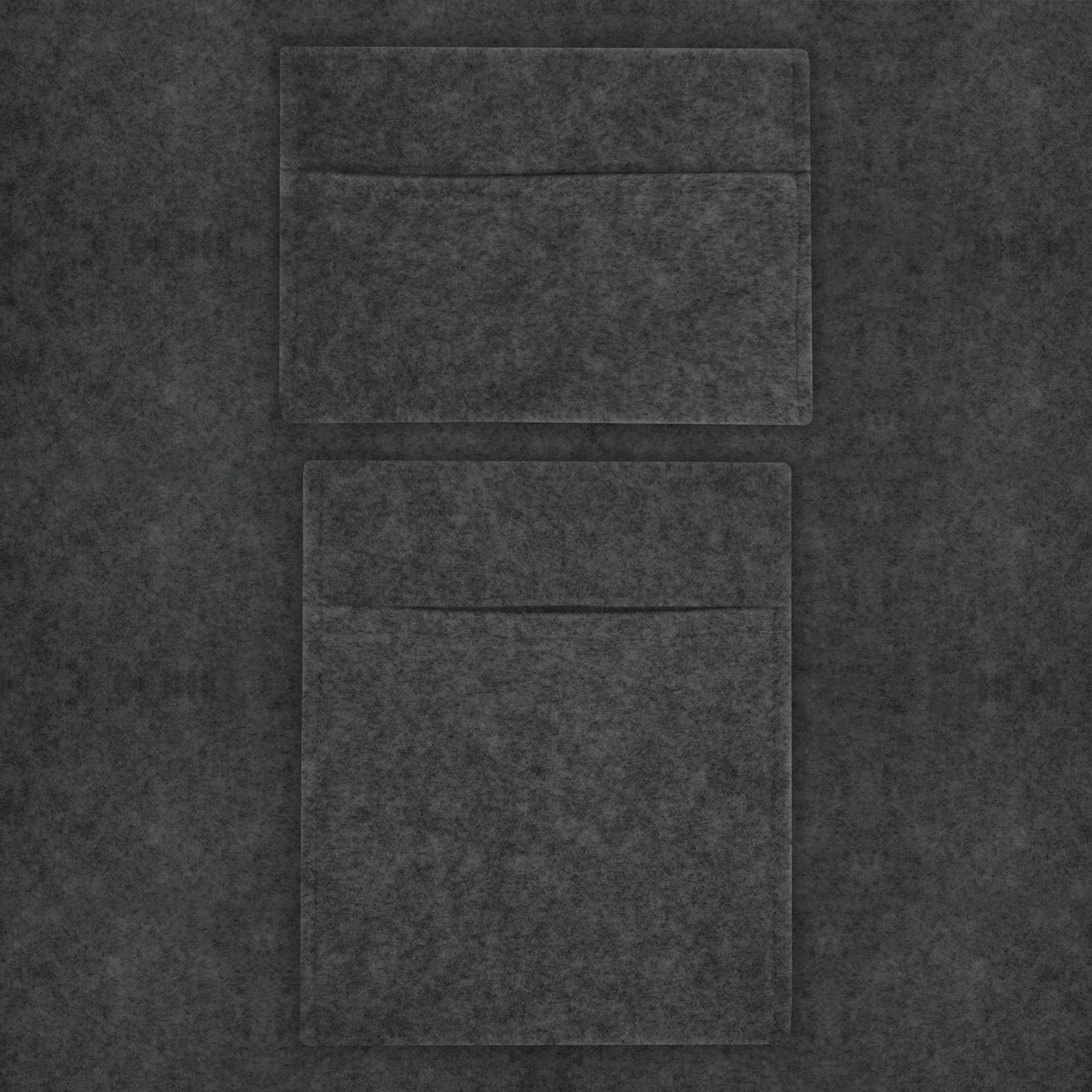 Forro de carpete cinza antracite para van, bolsas de armazenamento e cola adesiva