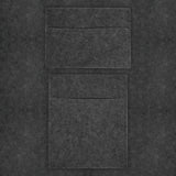 Forro de carpete cinza antracite para van, bolsas de armazenamento e cola adesiva