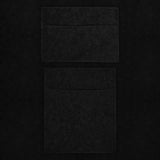 Forro de carpete preto para van, bolsas de armazenamento e cola adesiva