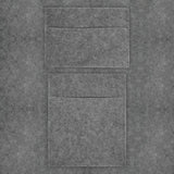 Forro de carpete cinza fumê para van, bolsas de armazenamento e cola adesiva