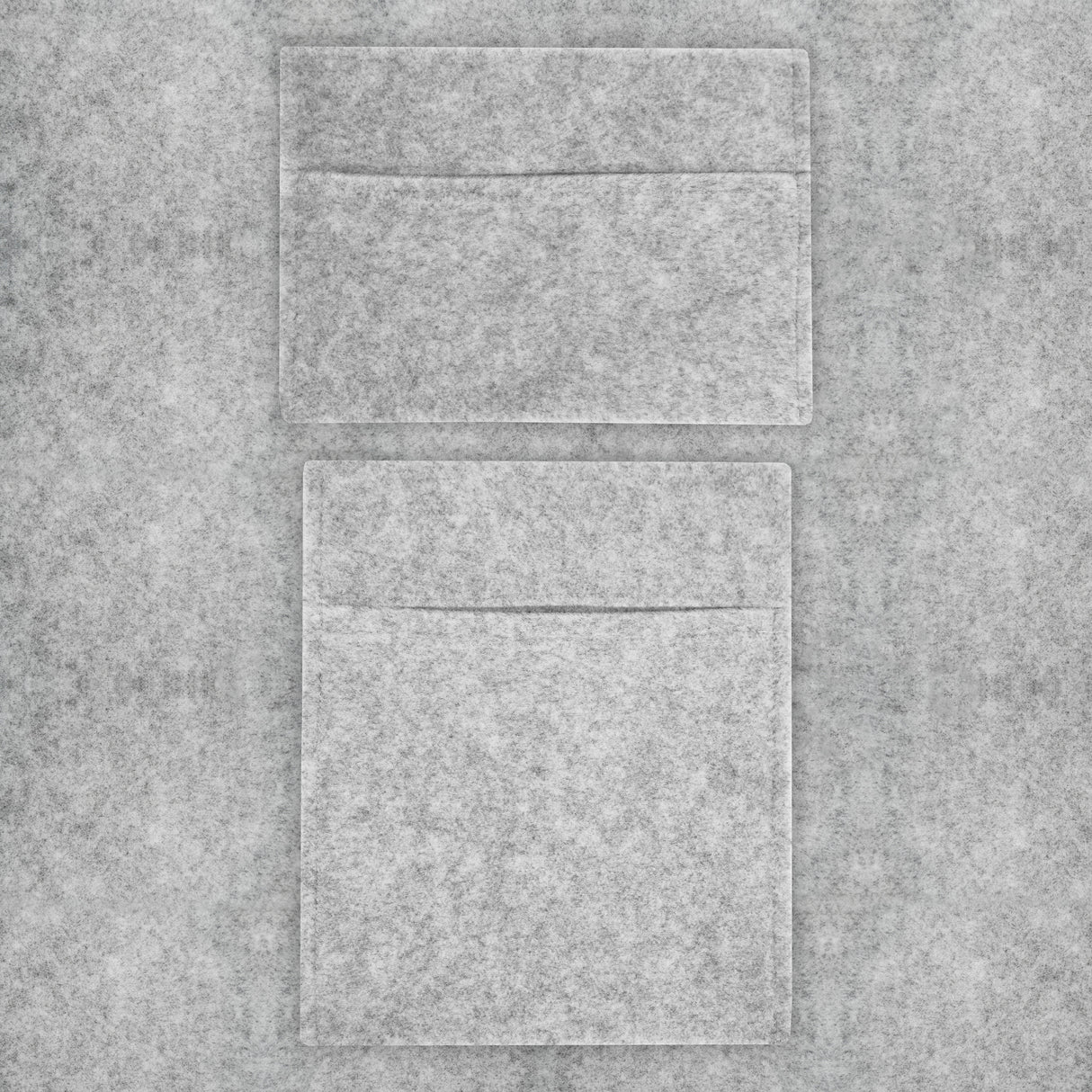 Forro de carpete cinza prateado para van, bolsas de armazenamento e cola adesiva