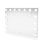 Espelho HOLLYWOOD 58 x 46cm com Luz LED & Alto-Falante Bluetooth