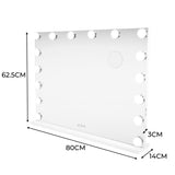 Espelho LED Bluetooth - 80 x 60 cm