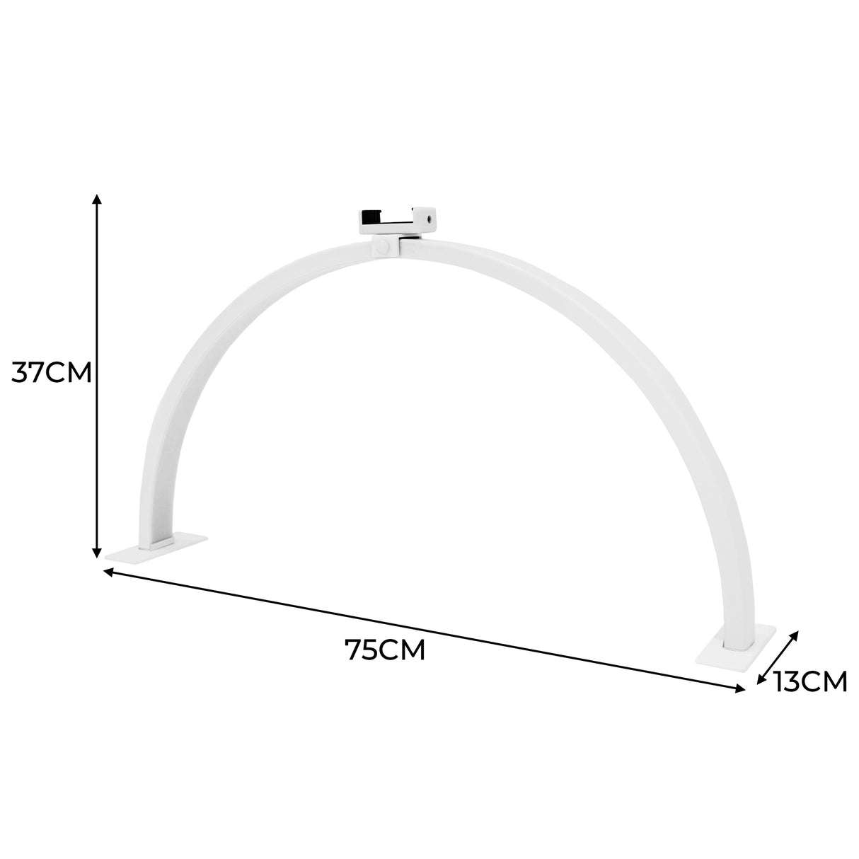 Lâmpada LED meia lua