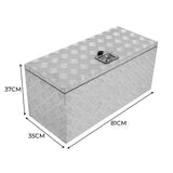 Caixa de ferramentas de alumínio 102L - extra grande