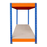 Bancada de trabalho S-Rax de 2 níveis - 180 cm x 60 cm x 90 cm