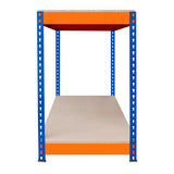 Bancada de trabalho S-Rax de 2 níveis - 120 cm x 60 cm x 90 cm