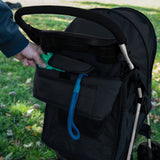 Bolsa Caddy para carrinho de estimação Preto
