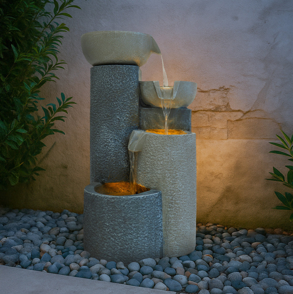 Fonte de água elétrica  "Tranquil Tiers"