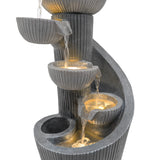 Fonte de água elétrica "Spiral Springs"