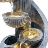 Fonte de água elétrica "Spiral Springs"