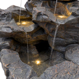 Fonte de água elétrica "Rustic Rapids"