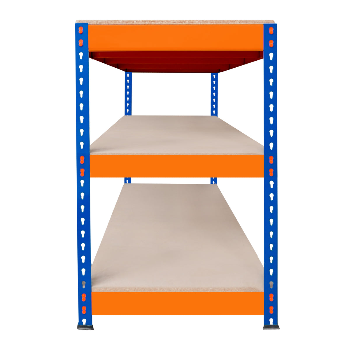 Bancada de trabalho S-Rax de 3 níveis - 180 cm x 60 cm x 90 cm