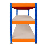 Bancada de trabalho S-Rax de 3 níveis - 180 cm x 60 cm x 90 cm