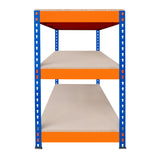 Bancada de trabalho S-Rax de 3 níveis - 150 cm x 60 cm x 90 cm