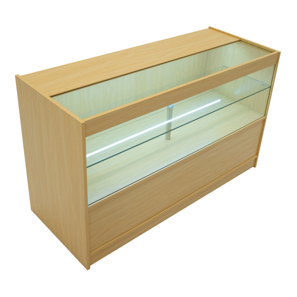 Balcão Comercial com Luz LED C1500 – cor Maple