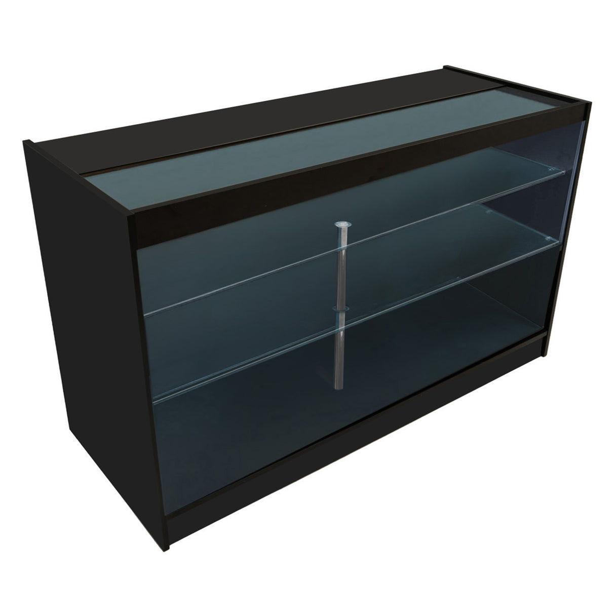 Balcão Comercial com Luz LED K1500 – Preto