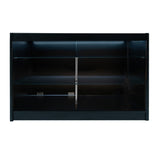 Balcão Comercial com Luz LED K1500 – Preto