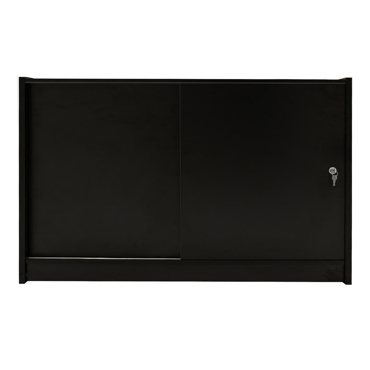 Balcão Comercial com Luz LED K1500 – Preto