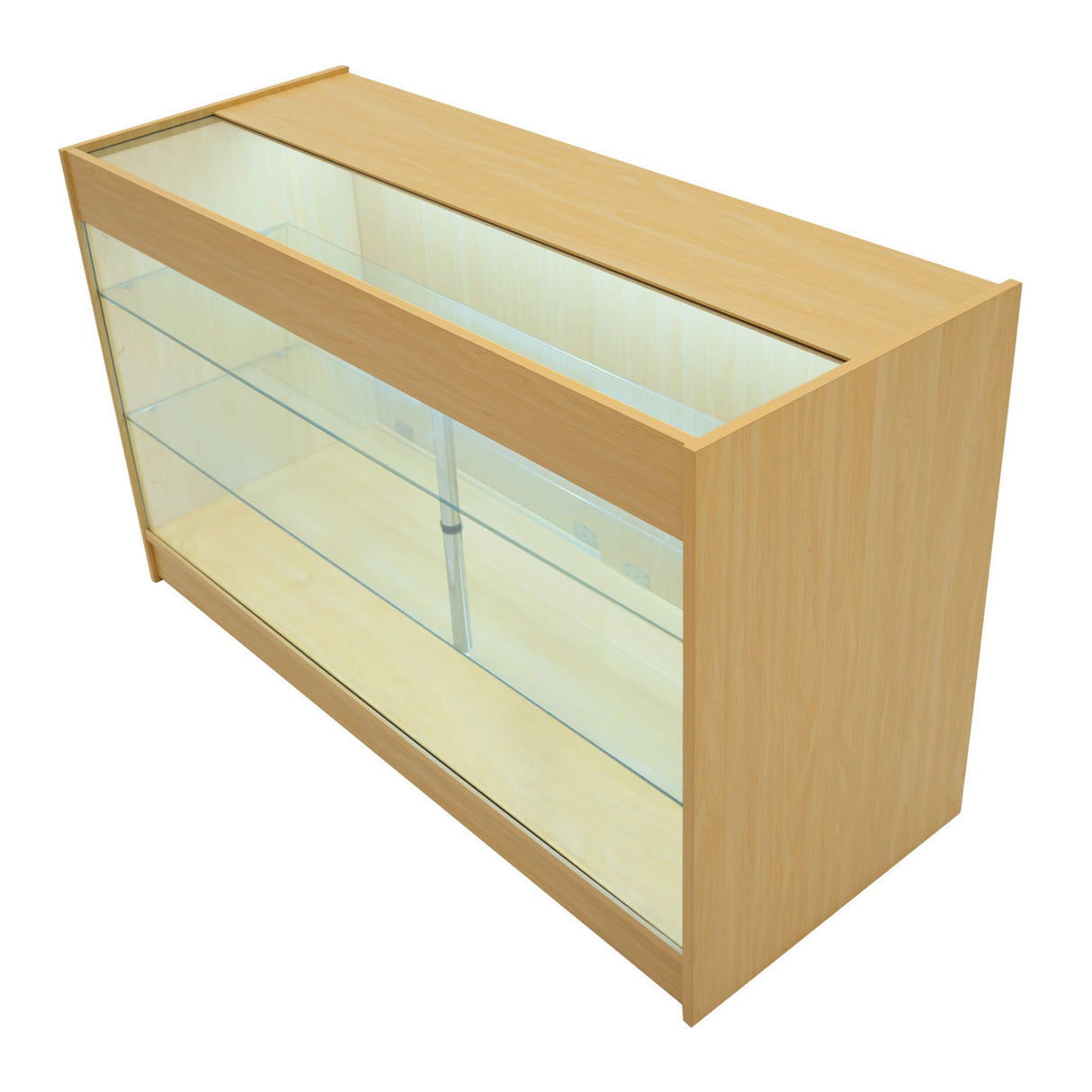 Balcão Comercial com Luz LED K1500 – cor Maple