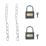 Gaiola Dobrável para Garrafas de Gás - 181cm x 116cm x 57cm - Vermelha