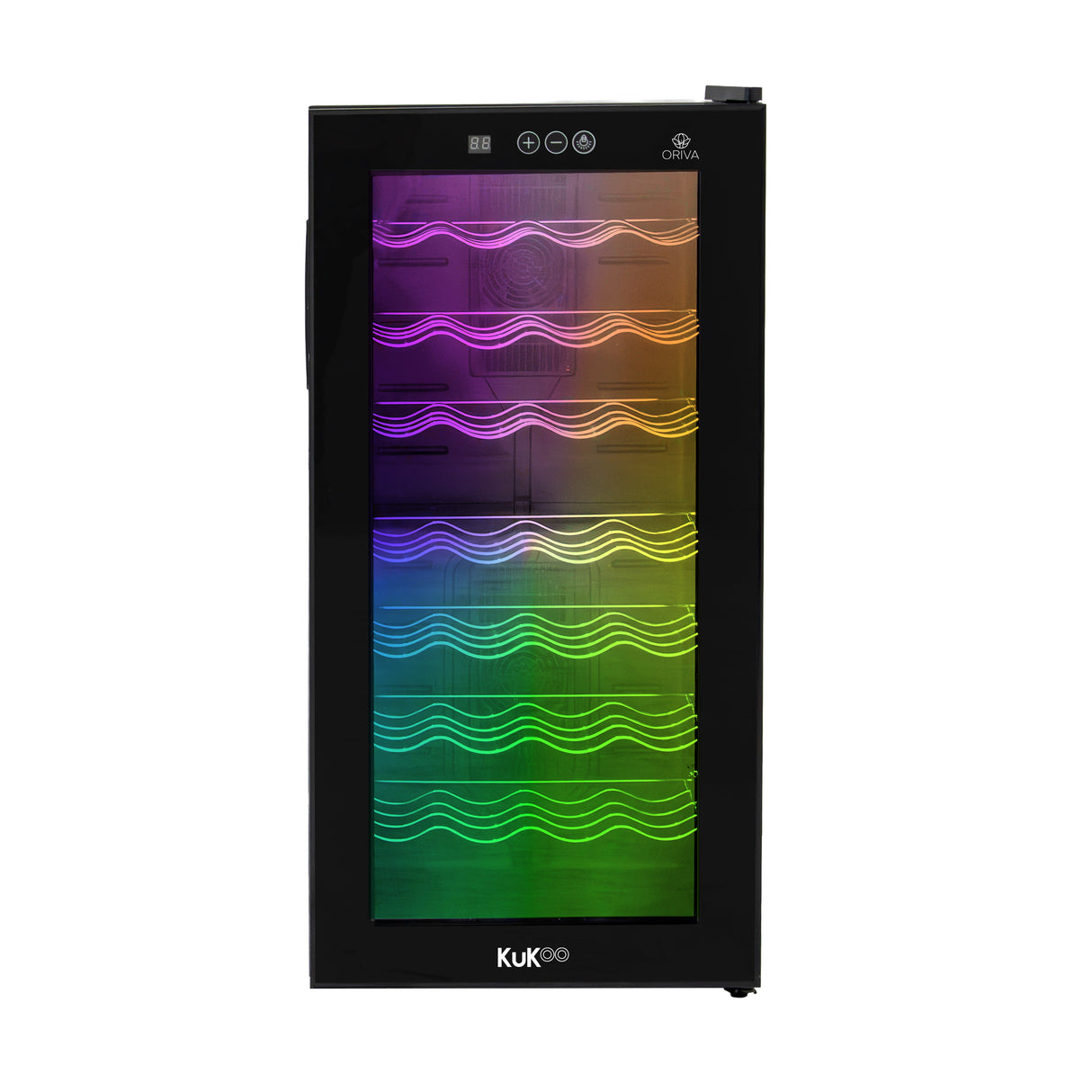 Refrigerador de vinho comercial com Iluminação LED