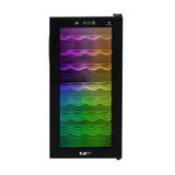 Refrigerador de vinho comercial com Iluminação LED