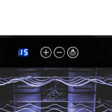 Refrigerador de vinho comercial com Iluminação LED