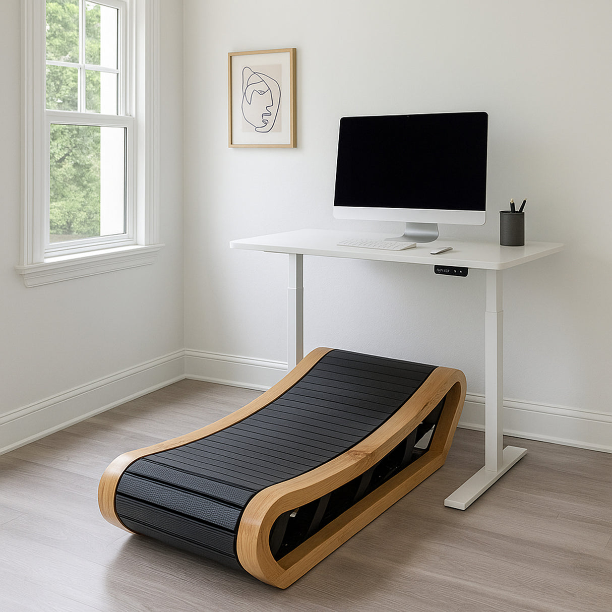 Passadeira curva – Carvalho claro