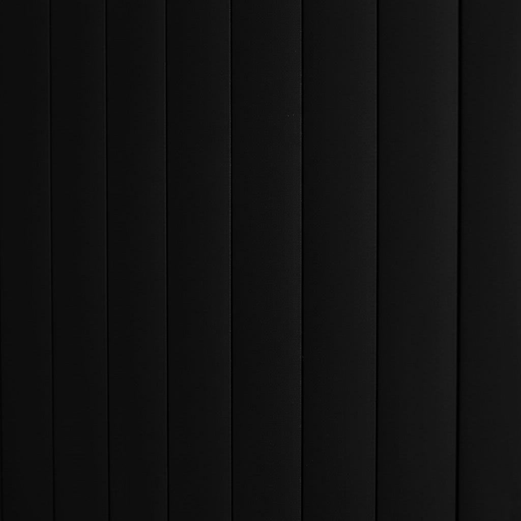 Porta de Chuveiro Enrolável para Autocaravana – Preto