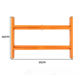 Bases para Placa de Argamassa 50cm (Conjunto de 5 unidades)