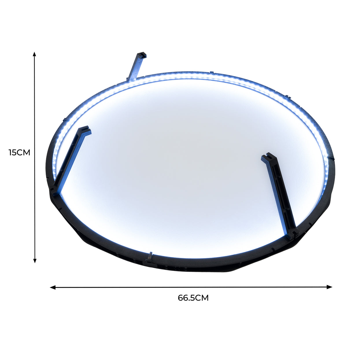 Anel de luz LED para dardos