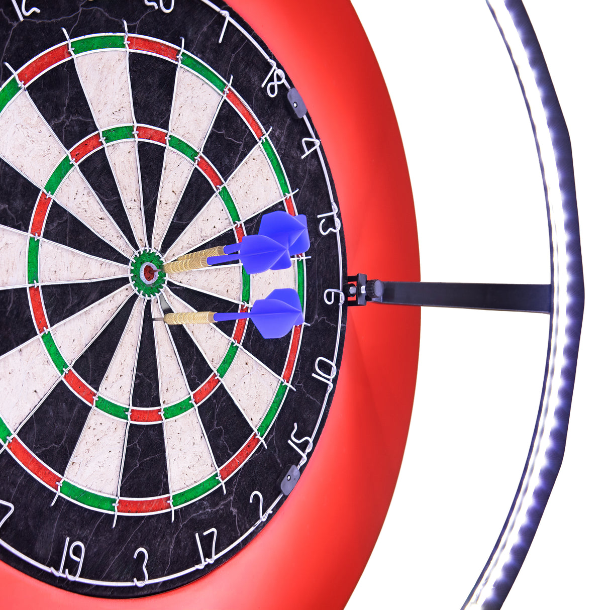 Anel de luz LED para dardos