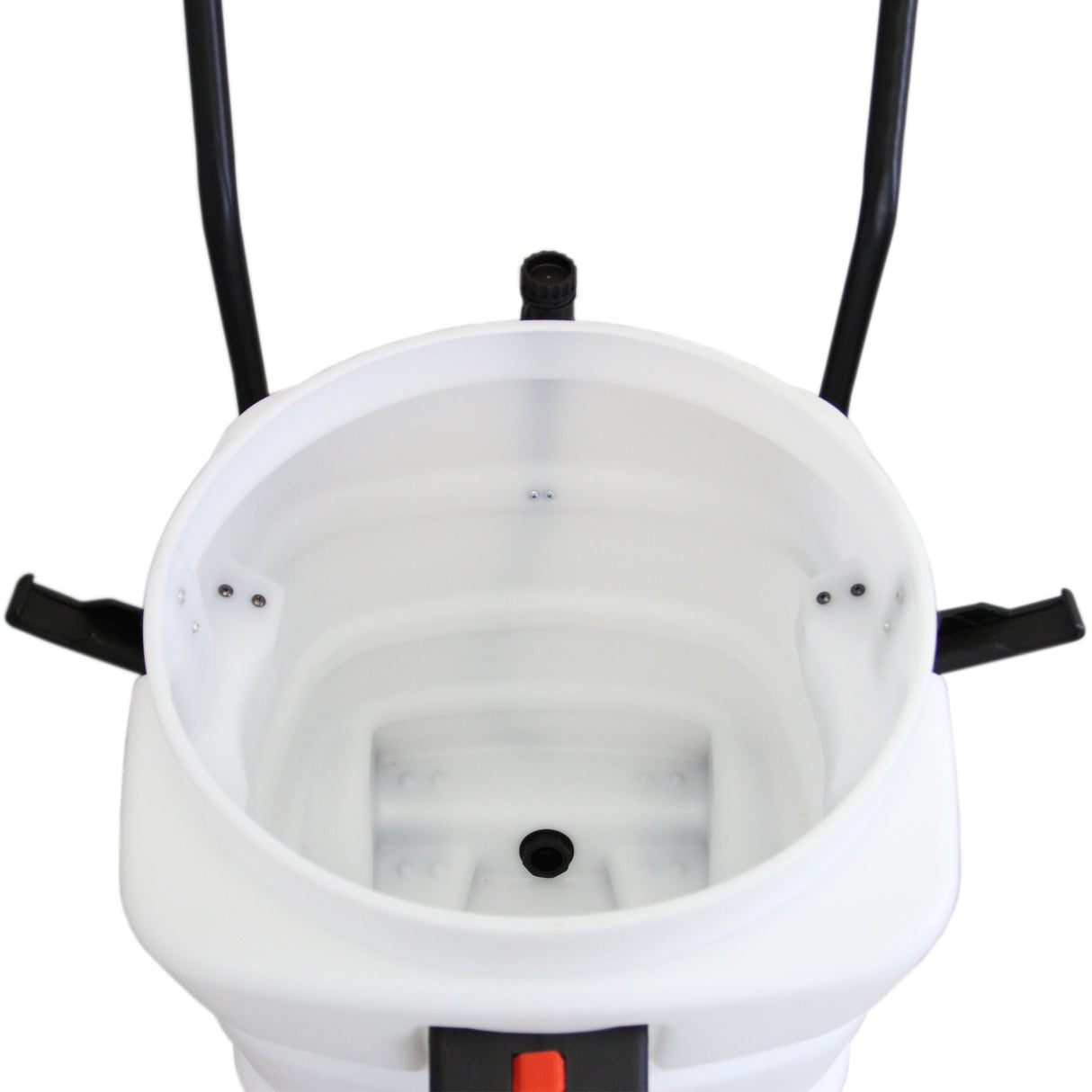 Aspirador industrial de 90L e hastes de calha de 7,2m