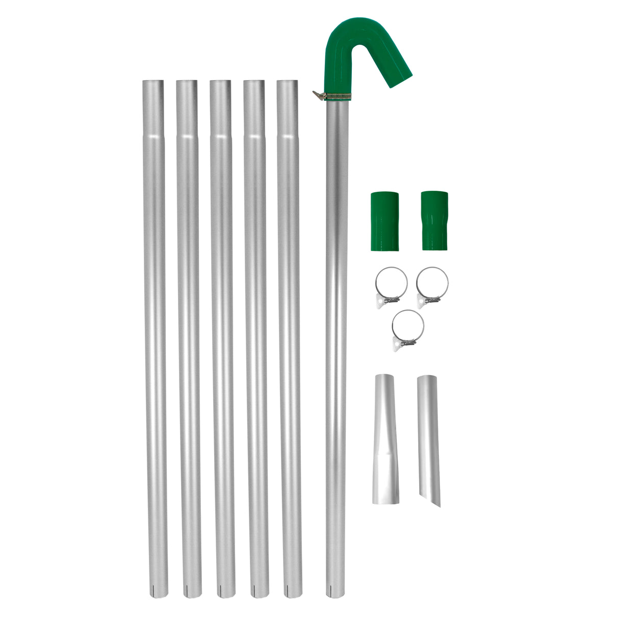 Aspirador industrial de 30L e hastes de calha de 7,2m